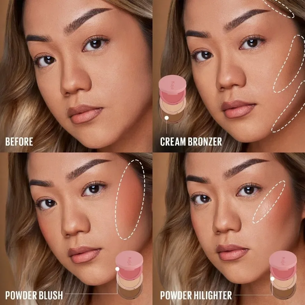KAJA Play Bento Sculpting Trio in Cloud Latte (Medium)
